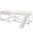 L-Shaped Bunk Bed with Slide and Short Ladder,Full and Twin,50.70"H*79.50"W*134.00"L-621856864