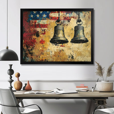 Lachan - USA Patriotist Large Wall Art