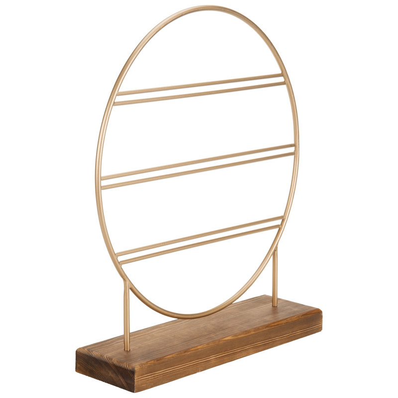 Metal Round Jewellery Stand
