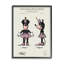 Art de giclée encadrée par brevet de souris rose par Karl Hronek-335133478-335077698