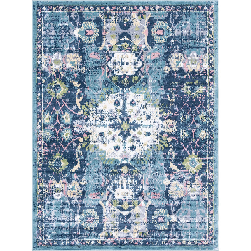 Endel Abstract Indoor Rug, Rectangle 9' x 12'