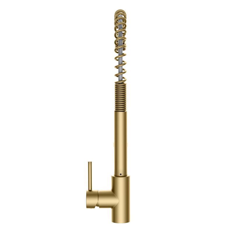 Vetta Pull Down Kitchen Faucet, Gold