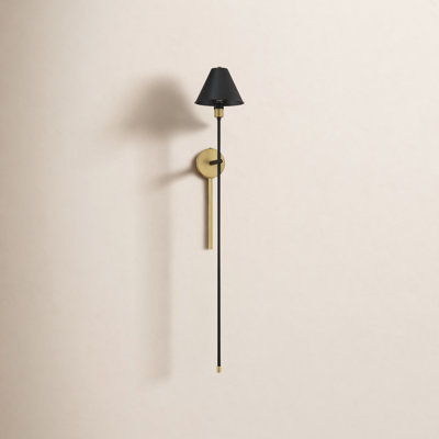 Ronsie Single Light Dimmable Armed Sconce