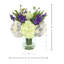 Centre de table floral avec hortensias, lilas et bruyère-97080551-97080544