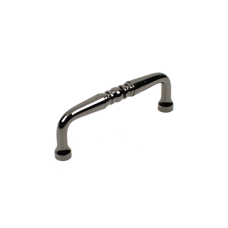 Elegance 3" Center to Center Arch Pull, Black Nickel