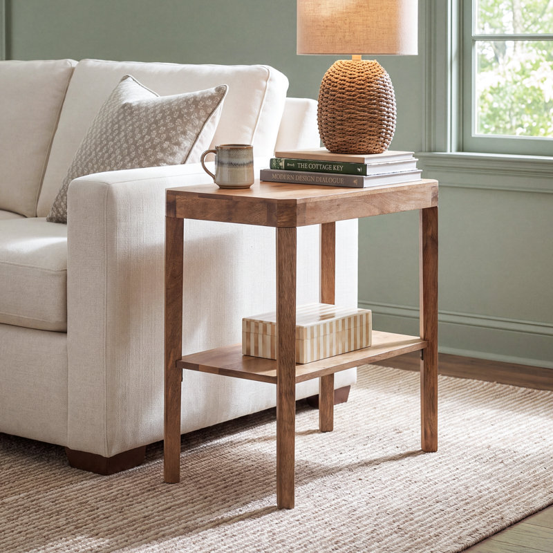 Ardentown Solid Wood End Table, Natural
