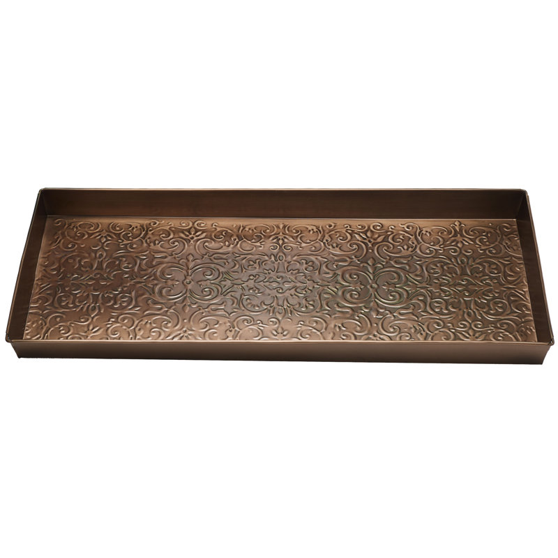 Tapis de rangement intérieur Enchanted Scroll 30 po x 13 po, Cuivre antique