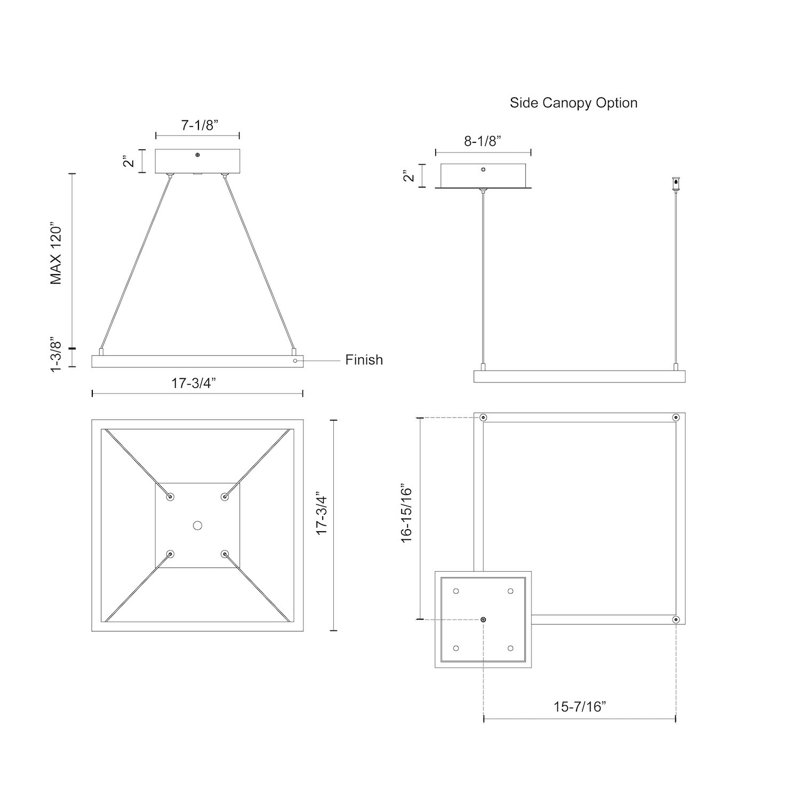Piazza 1 - Light LED Pendant