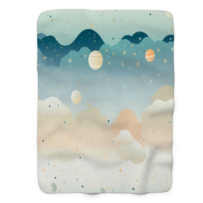 Galactic Trio - 1 Piece Premium Blanket