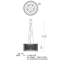 Clapper 5 - Light Chrome Crystal Pendant