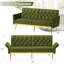 Ensemble de salon en velours 2 pièces Pellenberg-1480340939