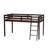 Junior Low Loft Bed With Stairs, Wood Loft Bed For Adults, Kids And Young Teens-1321606640-1331426384