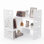 Expandable Wood Plastic Composite Desk Storage Rack 