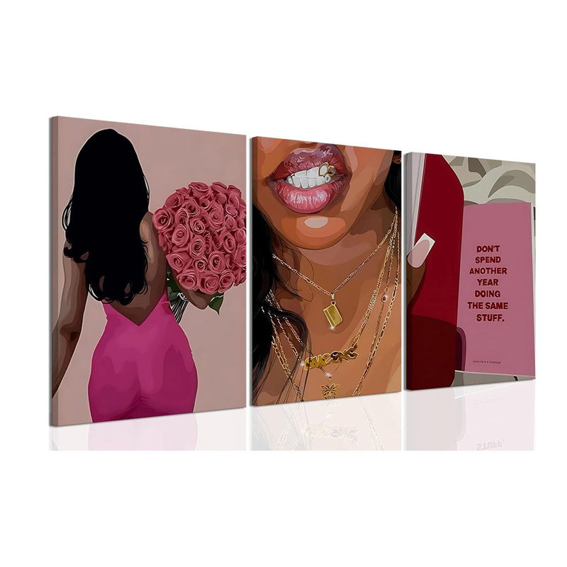 3 Piece Wrapped Canvas Print