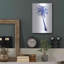 «Blue Palm Tree I» par Seven Trees Design, art mural en métal-2057337017