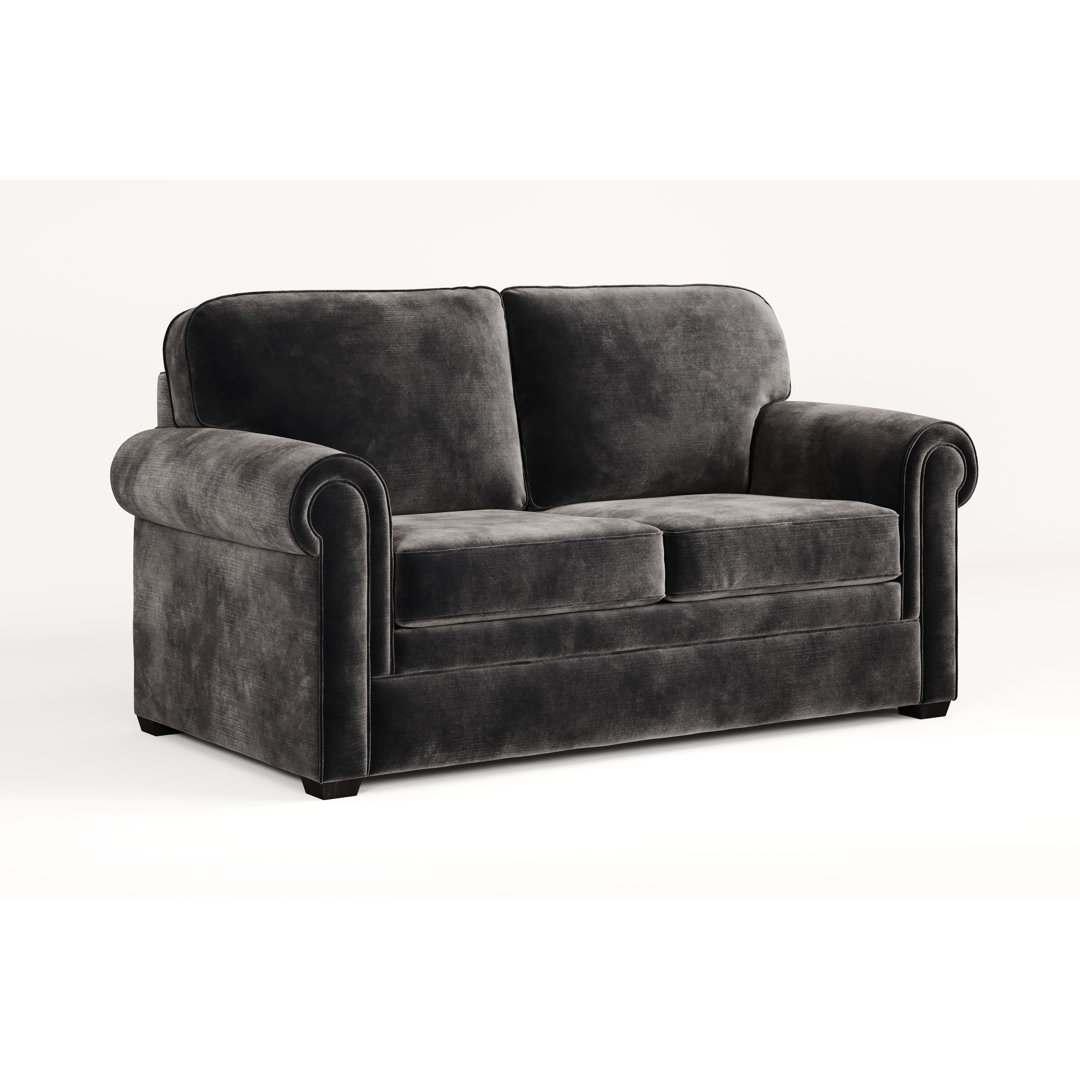 2-Sitzer Schlafsofa Heritage aus Samt