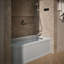Archer® Alcove 60" L x 32" W Whirlpool Bathtub-675577139-722484052