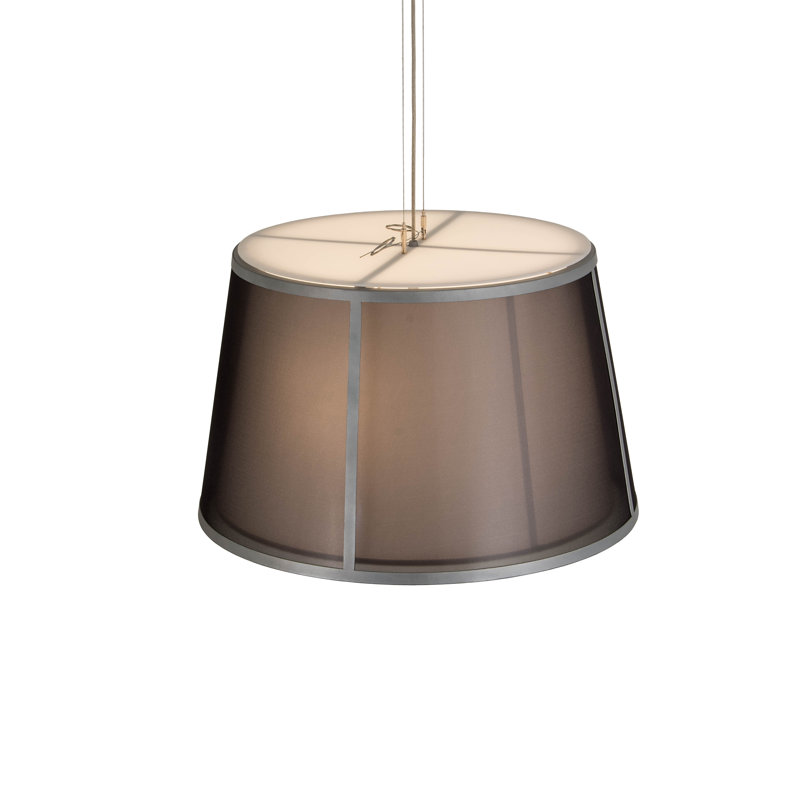 Luminaire suspendu cylindrique unique / remarquable à 3 lumières Cilindro