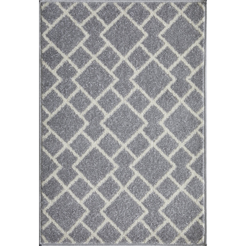 Tapis gris Christine Bleyana, Rectangle 2 pi x 3 pi