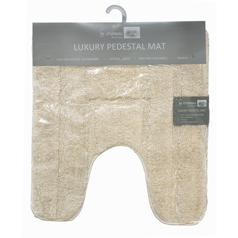 Abbingt Non-Slip Contour Mat, Cream