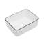 Lavabo de salle de bain rectangulaire en céramique blanche 16X12 pouces-123626419