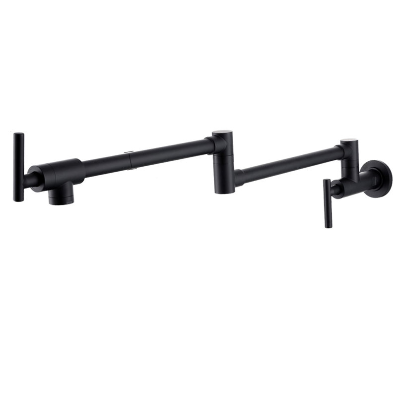 KIKO HOME Kitchen Faucet, Matte Black