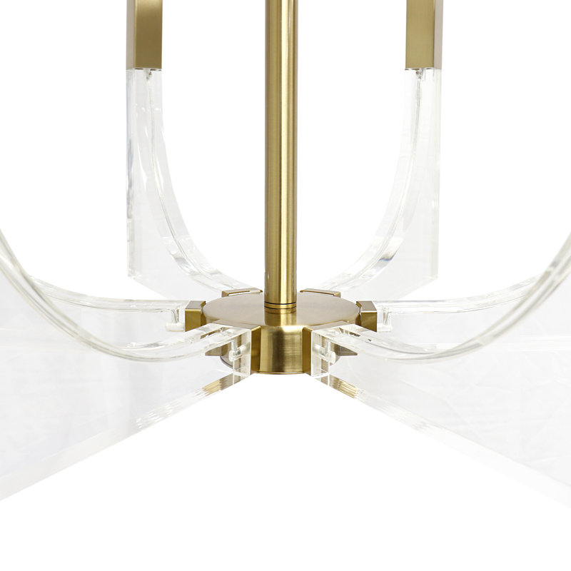 6 - Light Candle Style Classic/Traditional Chandelier