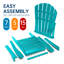 Chaise Adirondack en plastique Alvertia-757058496