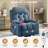 Power Lift Recliner Chair With Heat And Massage Electric Fabric Recliner Chair For Elderly With Side Pocket-1977776695