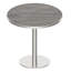 Table de salle à manger moderne 31,5 pouces avec dessus en pierre Snow Mountain et pieds en titane doré-1134317856-1134317885