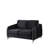 54"W Velvet Modern Chic Loveseat Sofa Couch
