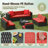 8-Persons Rattan Patio Furniture Conversation Set Outdoor Sectional Sofa for Backyard-1022562439