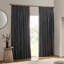 Heavy Chenille Room Darkening Pencil Pleat Curtains-863081963-863081968