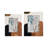 Mid-Century Photo Frame Contemporary Polyresin Multi-Colored Art Deco Decorative Picture Frame Home-89117140