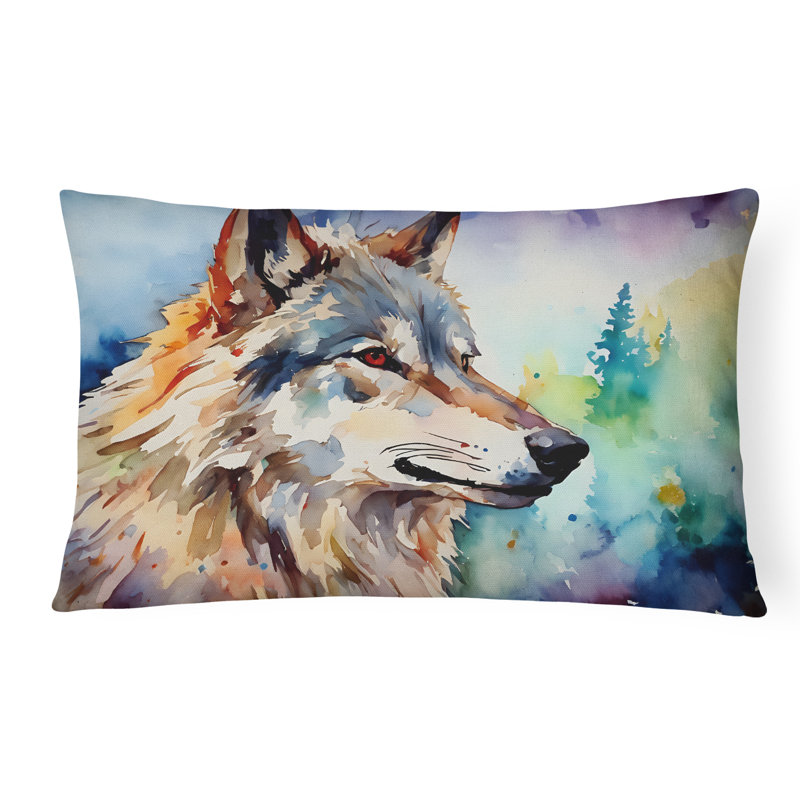 Wolves Wolf  Throw Pillow