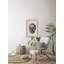 «Alfonsi», impression encadrée «Floral Skull»-746469367