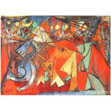 Scandinavian One-of-a-Kind Rectangle 8'2" X 11'2" Area Rug