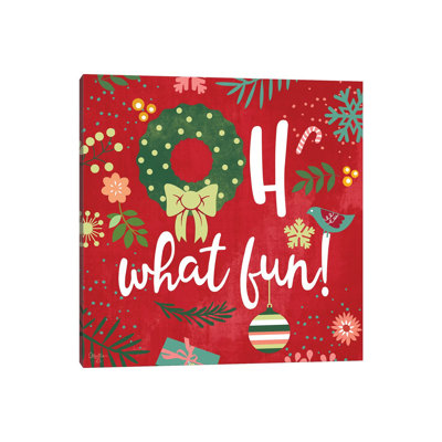 Oh What Fun! by Mollie B. - Wrapped Canvas Gallery-Wrapped Canvas Giclée