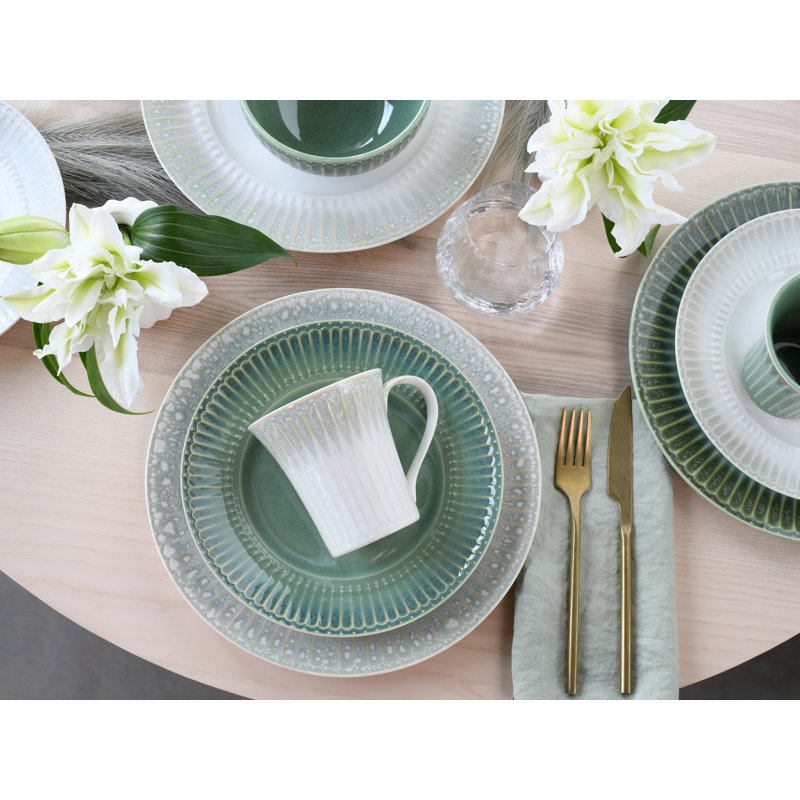 Celadon, 16-piece dinnerware set