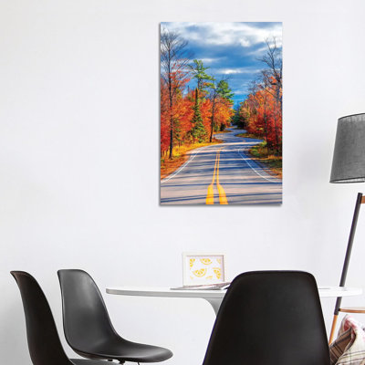 Curve Road by Nejdet Duzen - Wrapped Canvas Print