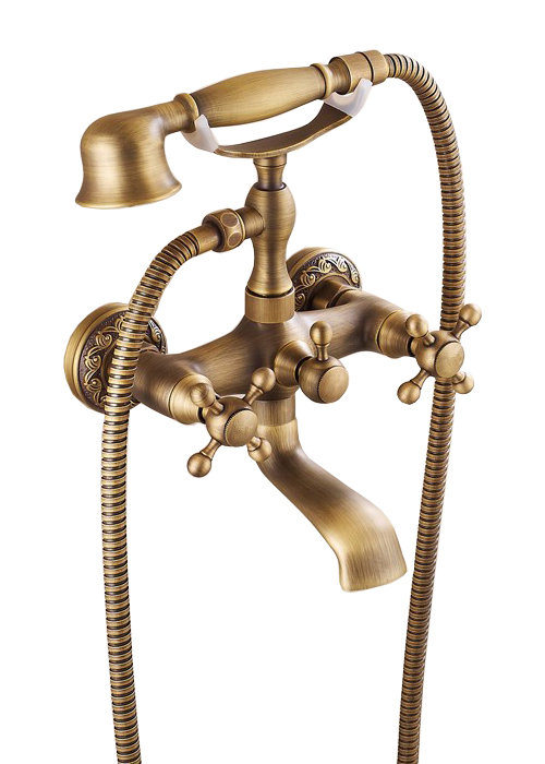 Stenberg Wall Mounted Bath Shower Mixer