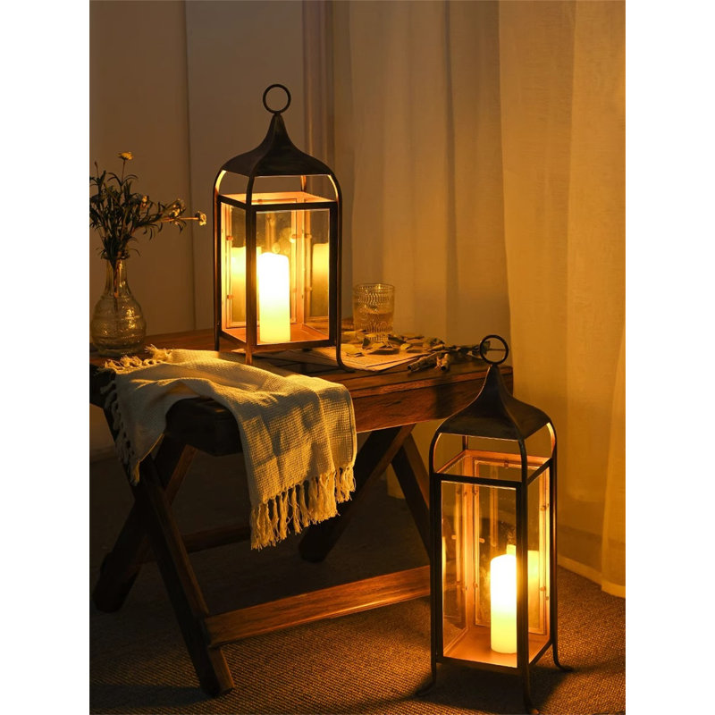 23.23'' H Metal Tabletop Candlestick