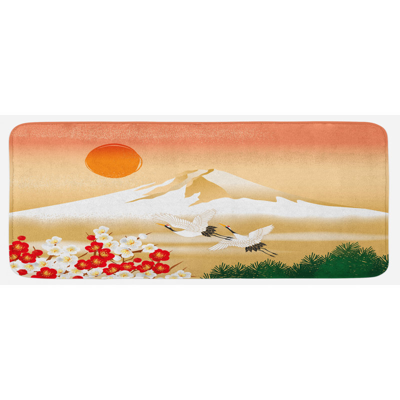 Tapis de cuisine à fixation