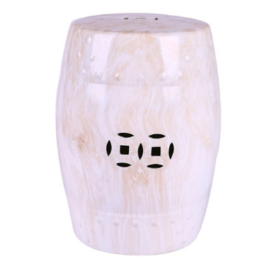 Mathers Ceramic Accent Stool