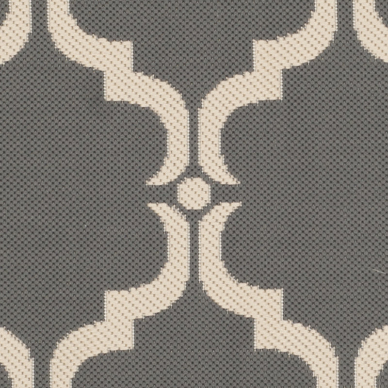 Tapis anthracite/beige à motif géométrique Herefordshire, Rectangle 9 pi x 12 pi