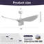 Ventilateur de plafond 3 pales 38 po Degregorio-1524919277-1529865989