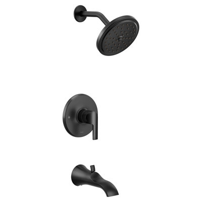 Ensemble de garniture de douche et baignoire à 1 poignée Doux M-CORE 3-Series, valve requise