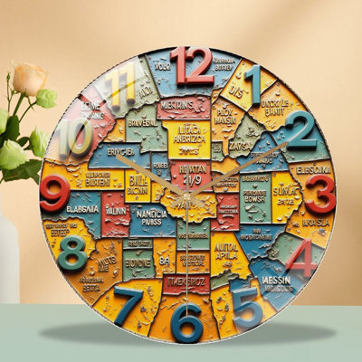 Horloge murale 12 po