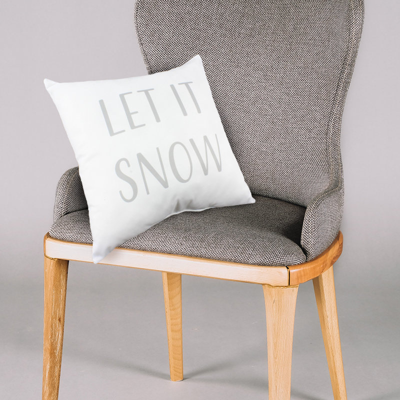 Housse et insert de coussin carré saisonnier