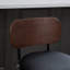 Ensemble de 2 tabourets de bar pivotants en similicuir 26 po-115824327